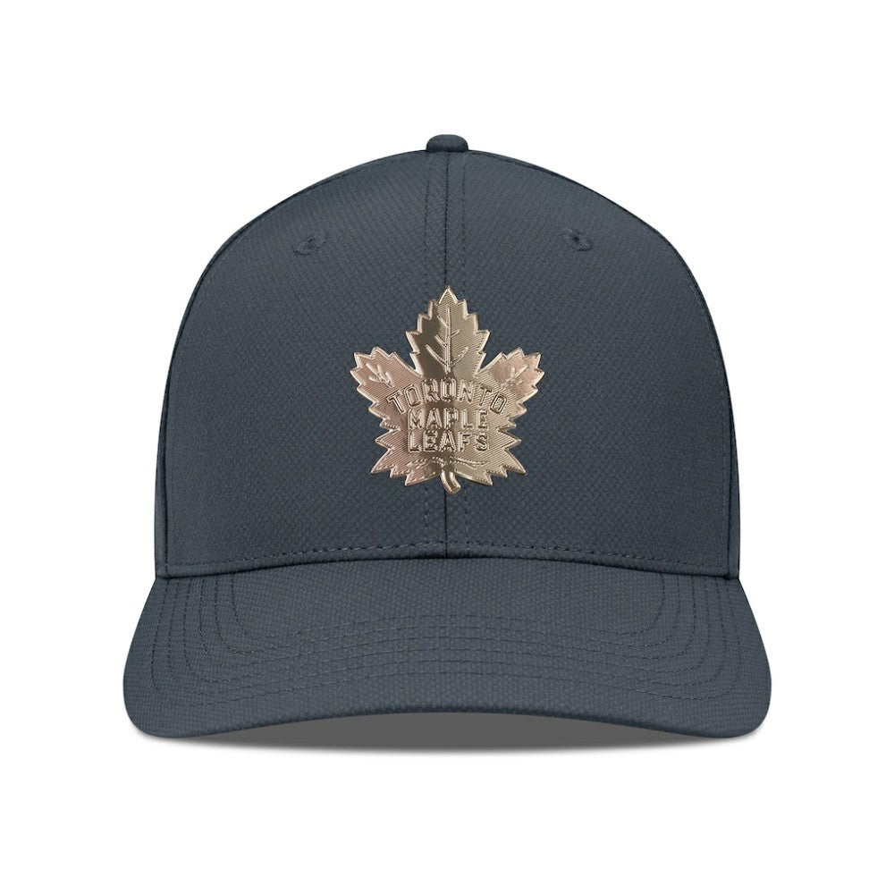 Toronto Maple Leafs - Levelwear Rise Copper Insignia Flex Hat Charcoal