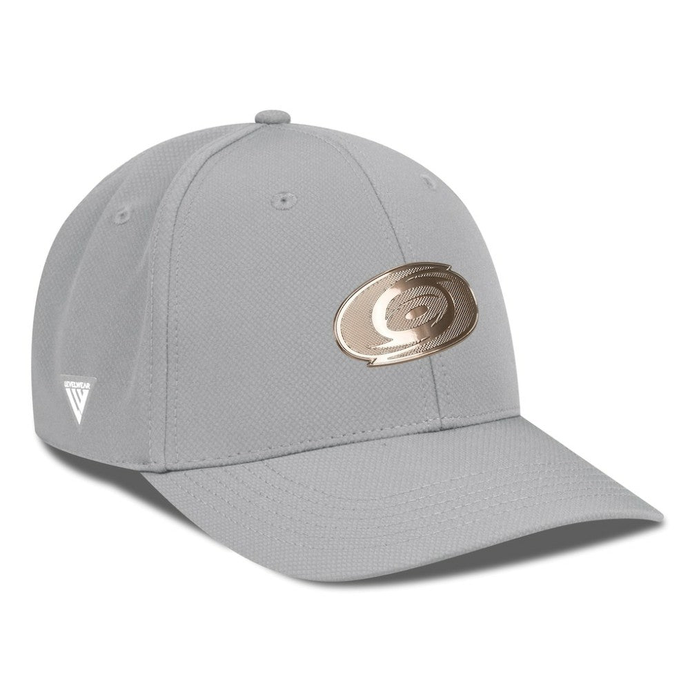 Carolina Hurricanes - Levelwear Rise Copper Insignia Flex Hat Gray