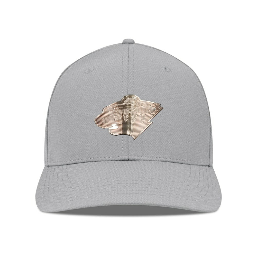 Minnesota Wild - Levelwear Rise Copper Insignia Flex Hat Gray