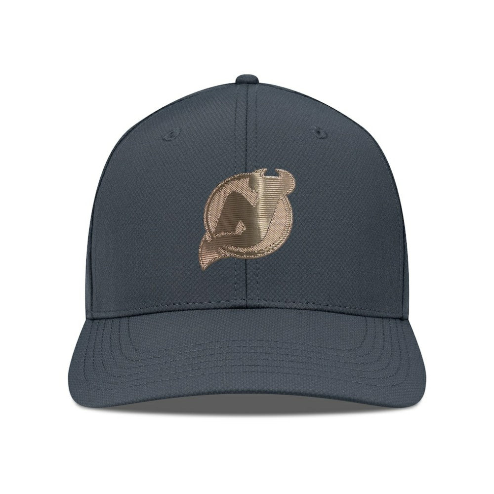 New Jersey Devils - Levelwear Rise Copper Insignia Flex Hat Charcoal
