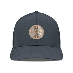 Boston Bruins Levelwear Rise Copper Insignia Flex Hat Charcoal