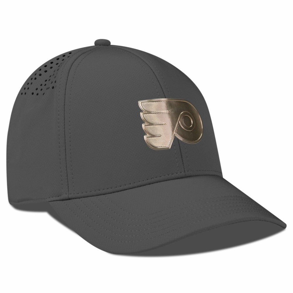 Philadelphia Flyers - Levelwear Ascend Copper Insignia Vented Adjustable Hat Charcoal