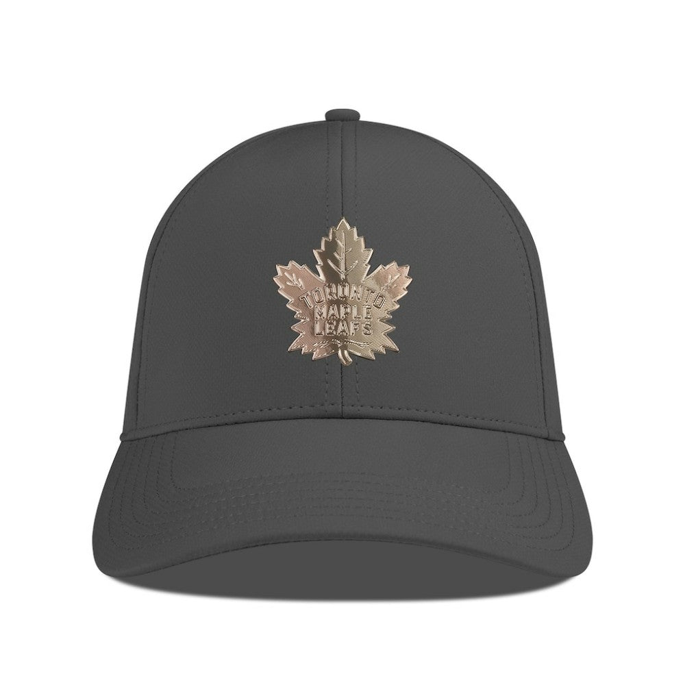 Toronto Maple Leafs - Levelwear Ascend Copper Insignia Vented Adjustable Hat Charcoal