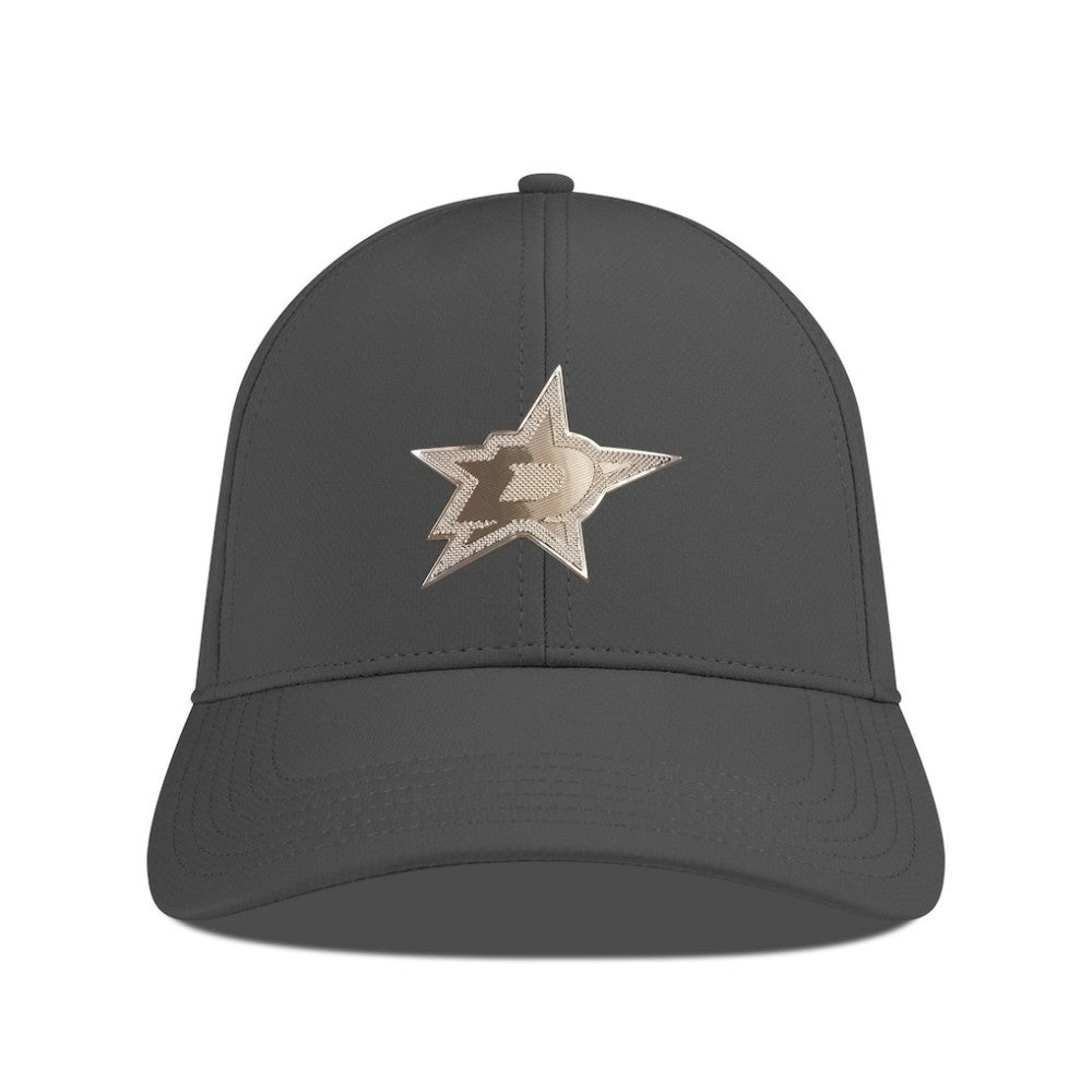 Dallas Stars - Levelwear Ascend Copper Insignia Vented Adjustable Hat Charcoal