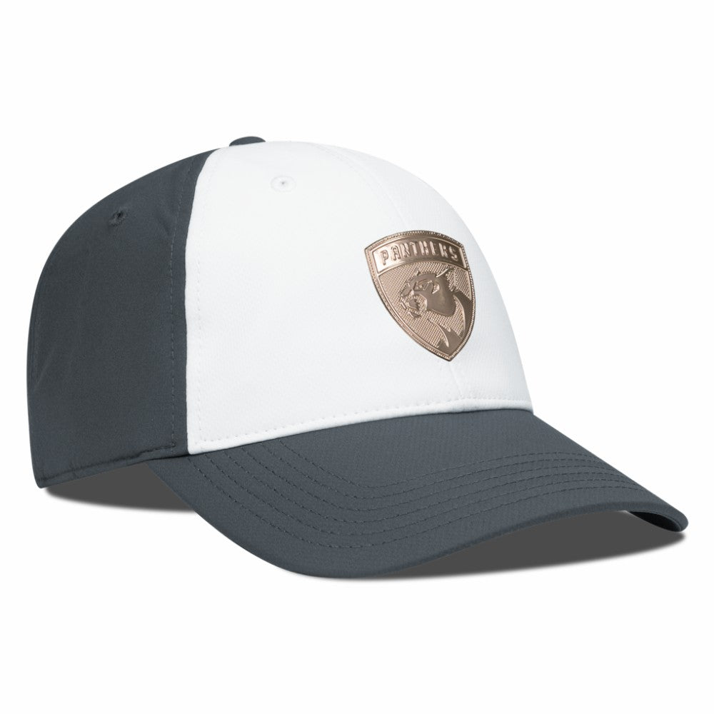 Florida Panthers - Levelwear Endure Copper Insignia Adjustable Hat White/Charcoal