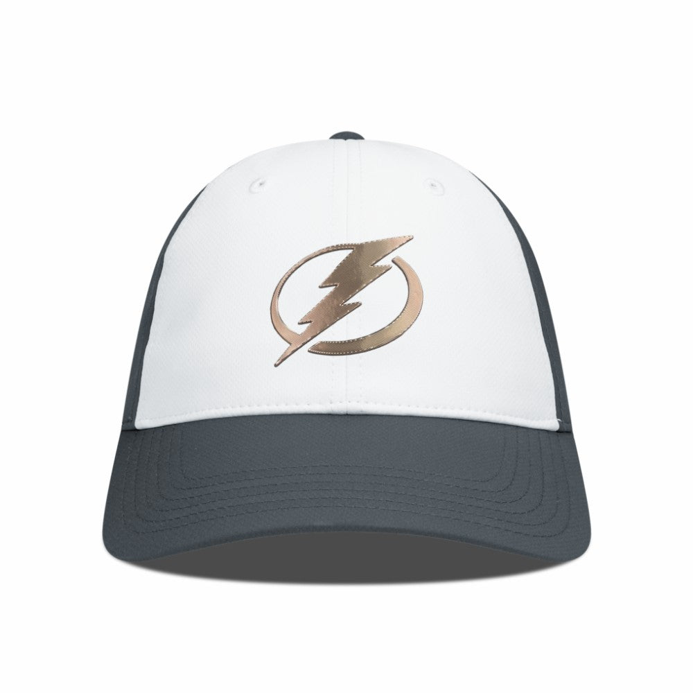 Tampa Bay Lightning - Levelwear Endure Copper Insignia Adjustable Hat White/Charcoal