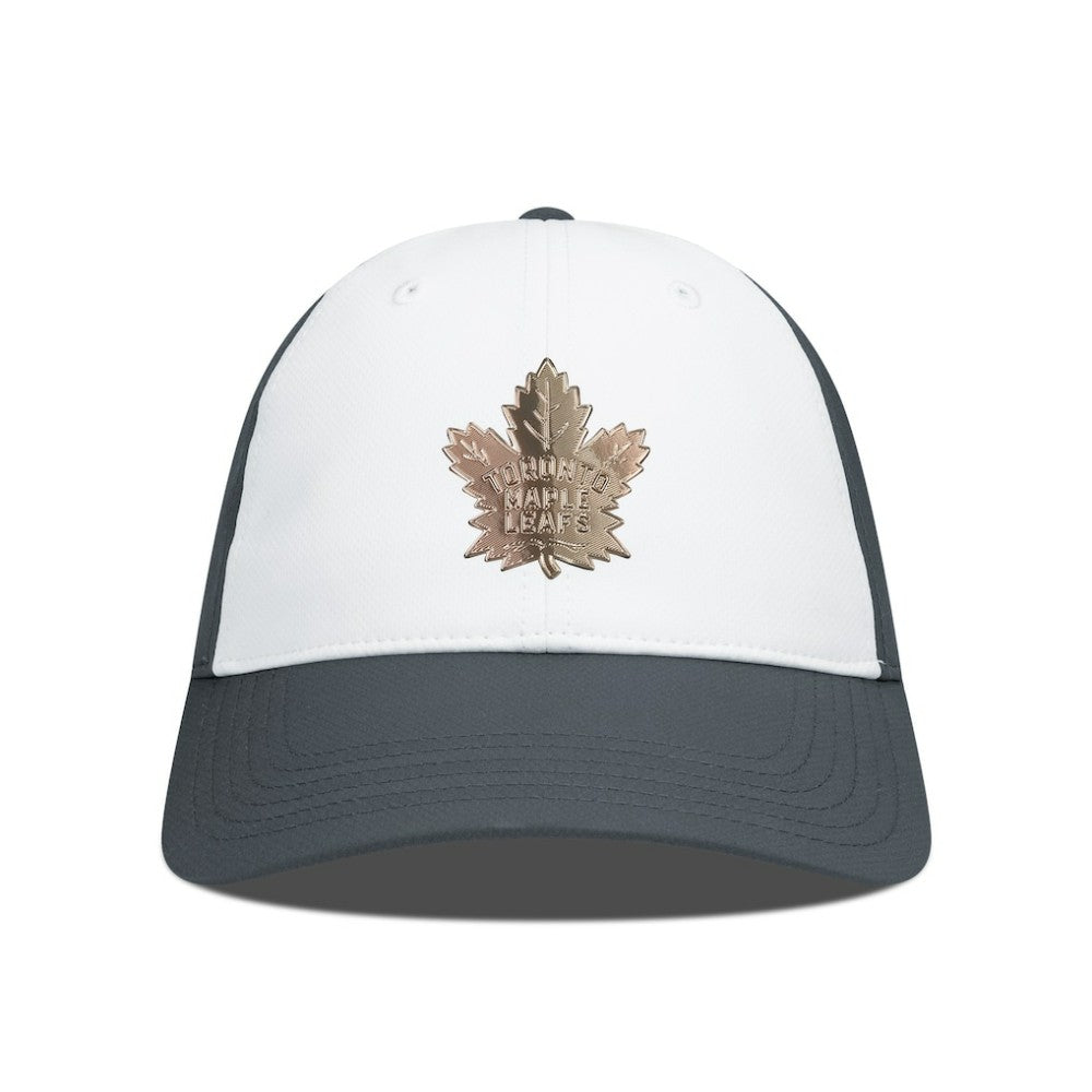 Toronto Maple Leafs - Levelwear Endure Copper Insignia Adjustable Hat White/Charcoal