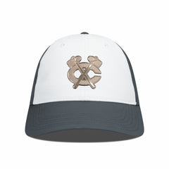 Chicago Blackhawks Levelwear Endure Copper Insignia Adjustable Hat White/Charcoal