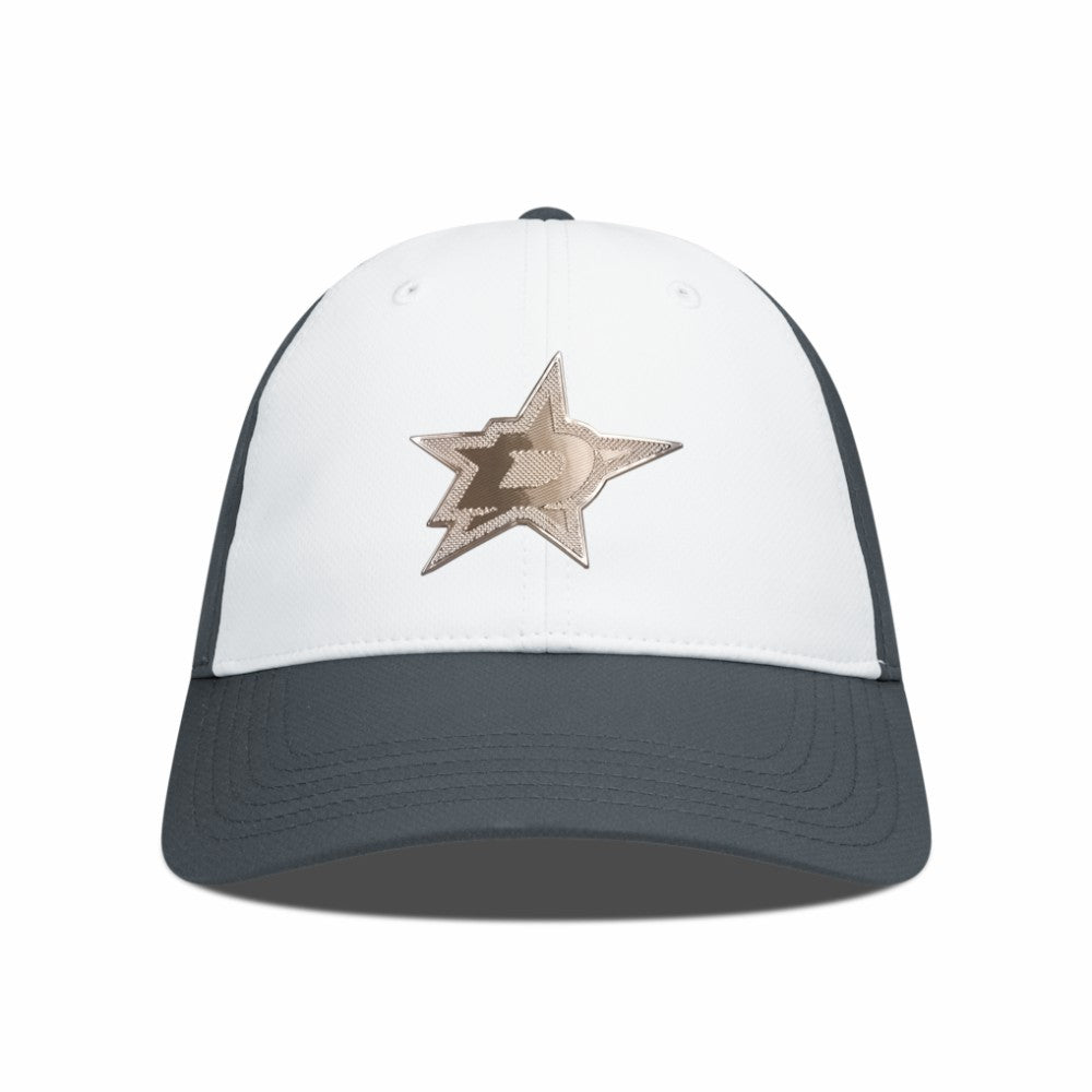 Dallas Stars - Levelwear Endure Copper Insignia Adjustable Hat White/Charcoal