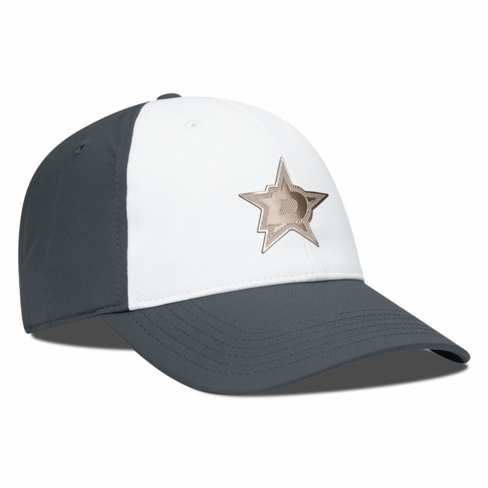 Dallas Stars - Levelwear Endure Copper Insignia Adjustable Hat White/Charcoal