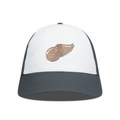 Detroit Red Wings - Levelwear Endure Copper Insignia Adjustable Hat White/Charcoal