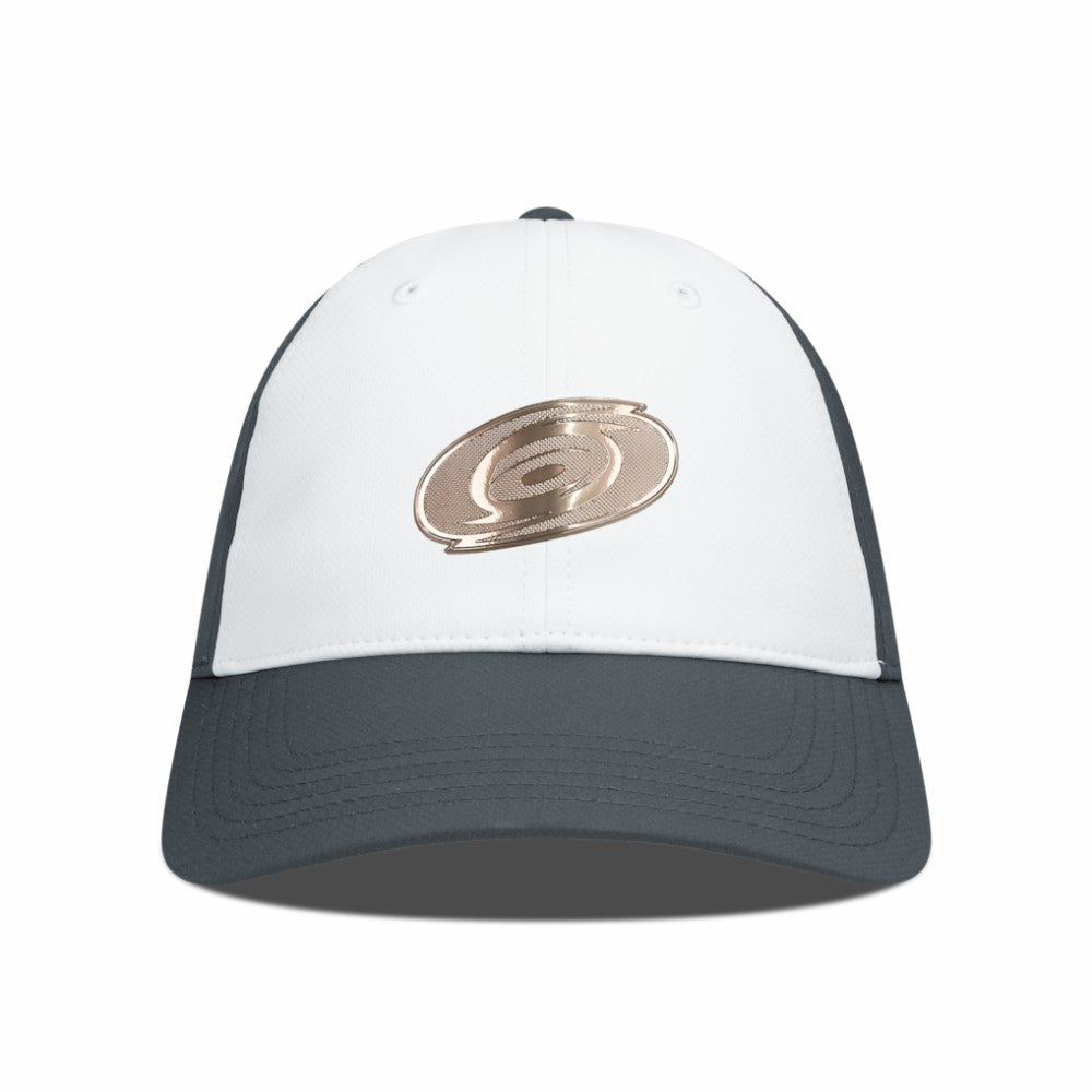 Carolina Hurricanes - Levelwear Endure Copper Insignia Adjustable Hat White/Charcoal