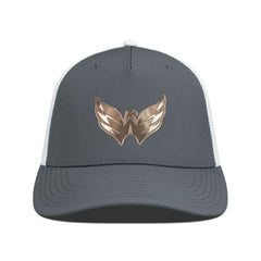 Washington Capitals Levelwear Signal Copper Insignia Trucker Adjustable Hat Charcoal/White
