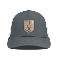Vegas Golden Knights Levelwear Signal Copper Insignia Trucker Adjustable Hat Charcoal/White