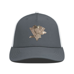 Pittsburgh Penguins Levelwear Signal Copper Insignia Trucker Adjustable Hat Charcoal/White