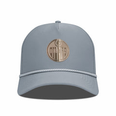 Edmonton Oilers - Levelwear Gordon Copper Insignia Vented Adjustable Hat Gray