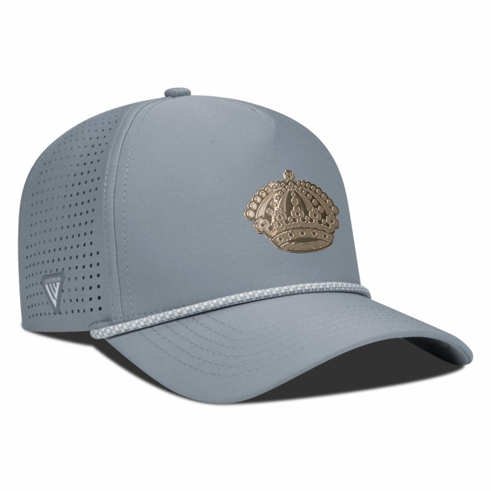 Los Angeles Kings - Levelwear Gordon Copper Insignia Vented Adjustable Hat Gray
