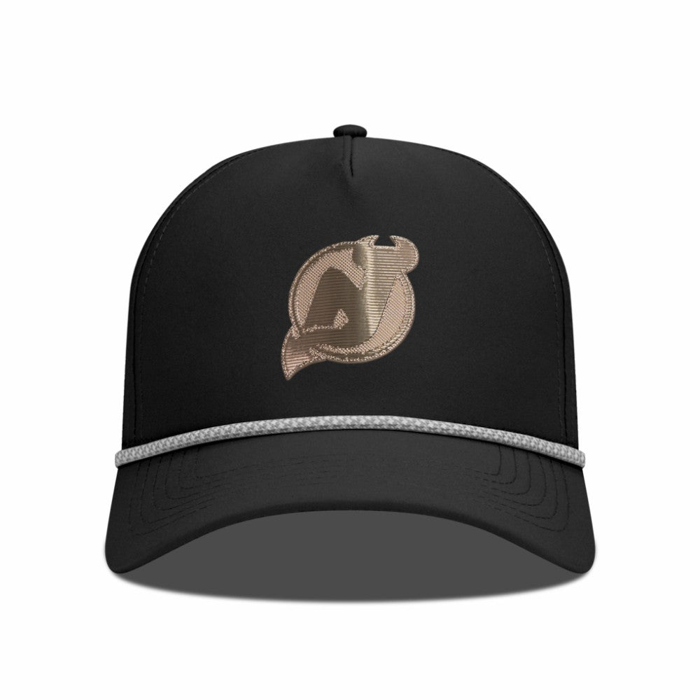 New Jersey Devils - Levelwear Gordon Copper Insignia Vented Adjustable Hat Black