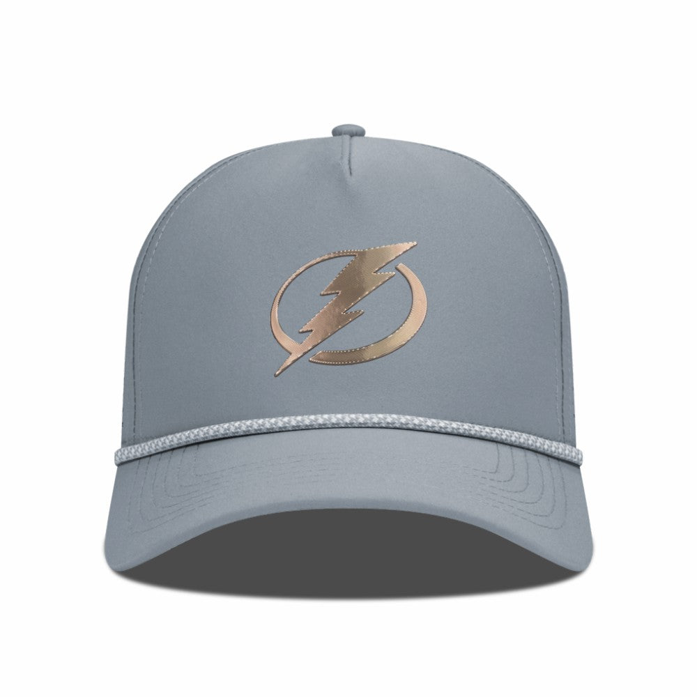 Tampa Bay Lightning - Levelwear Gordon Copper Insignia Vented Adjustable Hat Gray