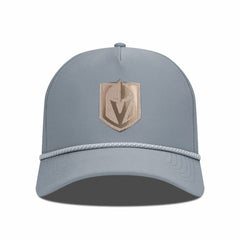 Vegas Golden Knights Levelwear Gordon Copper Insignia Vented Adjustable Hat Gray