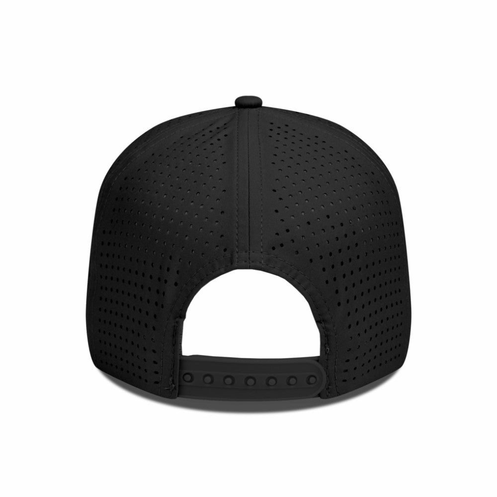 Washington Capitals Levelwear Gordon Copper Insignia Vented Adjustable Hat Black