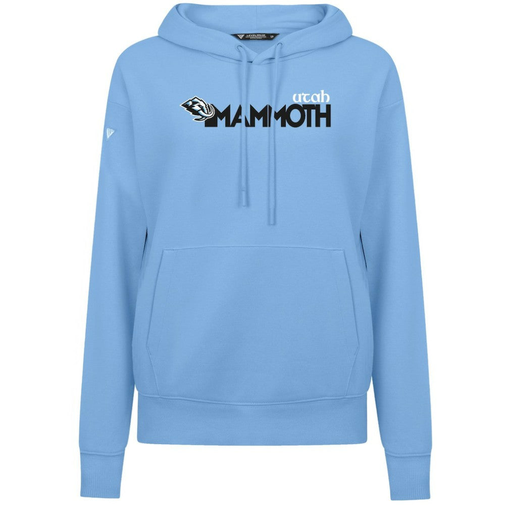 Utah Mammoth - Levelwear Women's Adorn Wedge Pullover Hoodie Light Blue