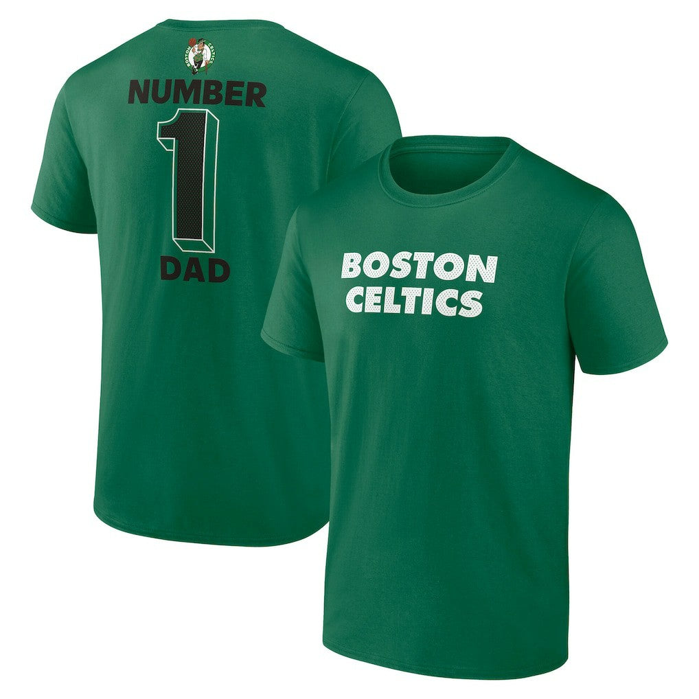 NBA - Boston Celtics #1 Dad Jersey T-Shirt - Kelly Green