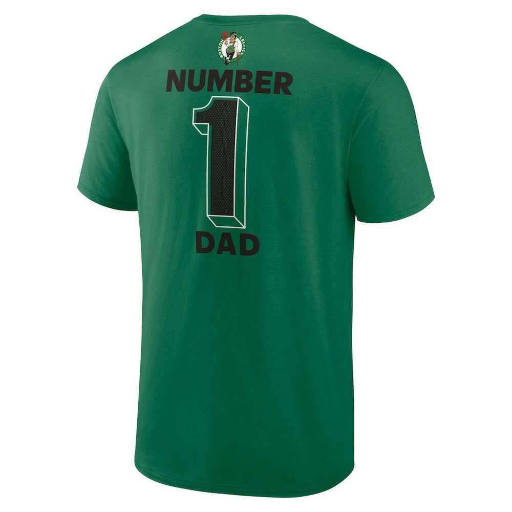 NBA - Boston Celtics #1 Dad Jersey T-Shirt - Kelly Green