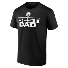 NBA - Brooklyn Nets Greatest Dad T-Shirt - Black