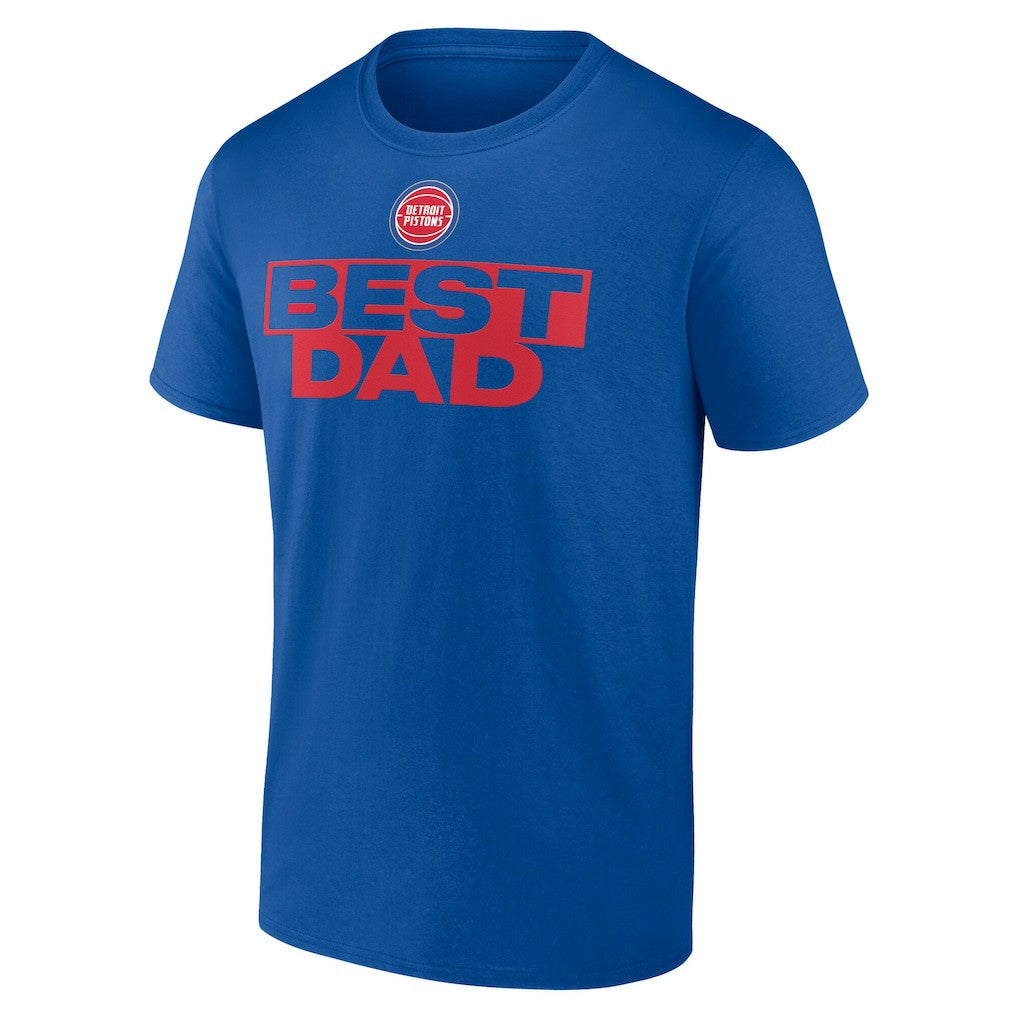 NBA - Detroit Pistons Greatest Dad T-Shirt - Blue