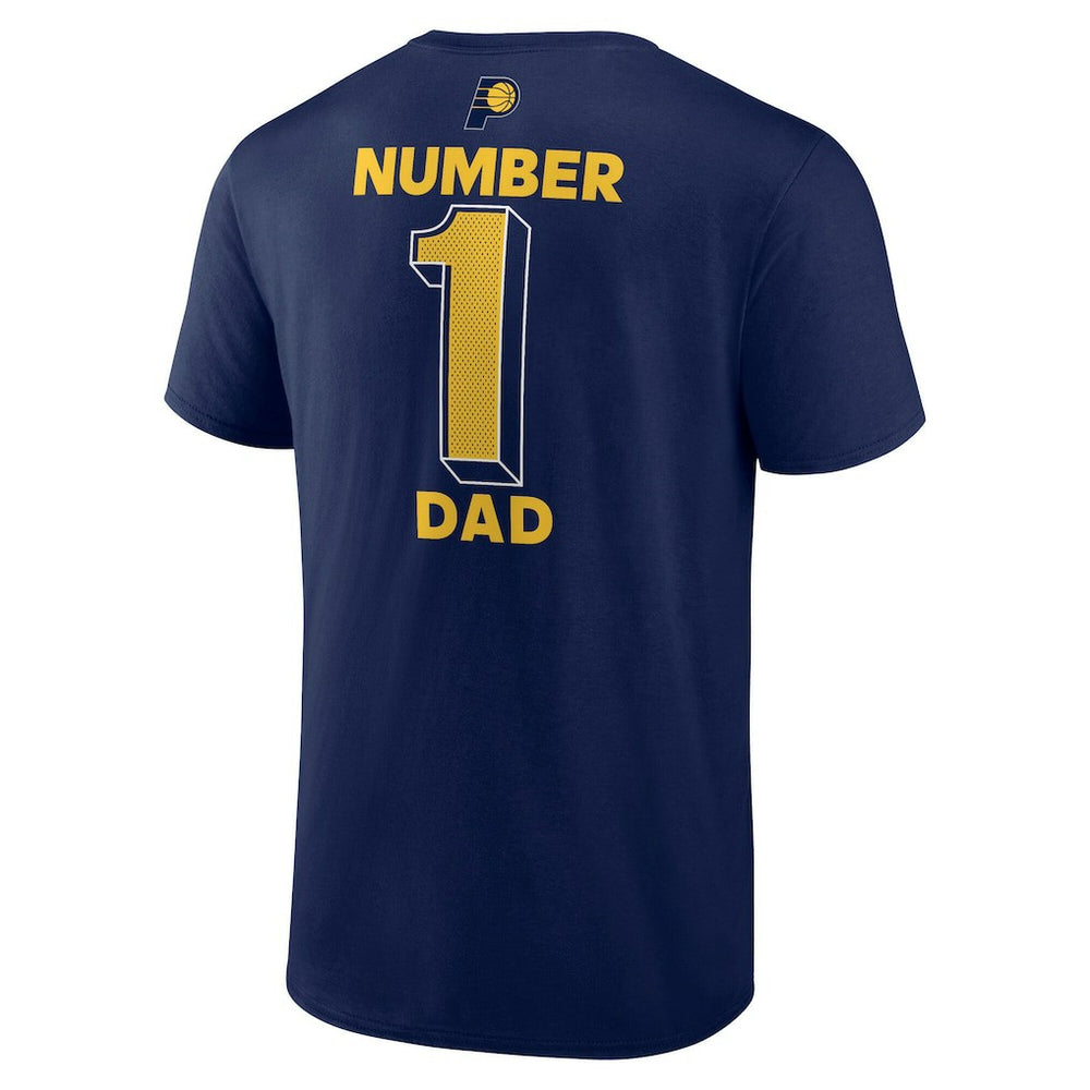 NBA - Indiana Pacers #1 Dad Jersey T-Shirt - Navy