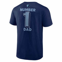 NBA - Memphis Grizzlies #1 Dad Jersey T-Shirt - Navy