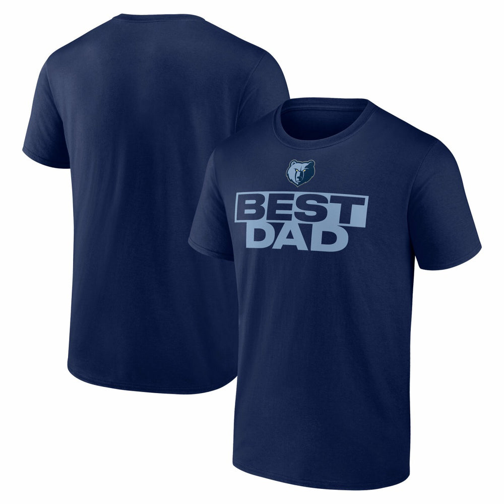 NBA - Memphis Grizzlies Greatest Dad T-Shirt - Navy