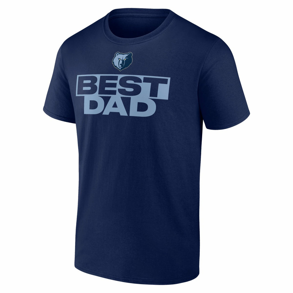 NBA - Memphis Grizzlies Greatest Dad T-Shirt - Navy