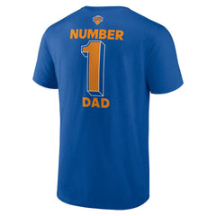 NBA - New York Knicks #1 Dad Jersey T-Shirt - Blue