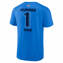 NBA - Oklahoma City Thunder #1 Dad Jersey T-Shirt - Blue