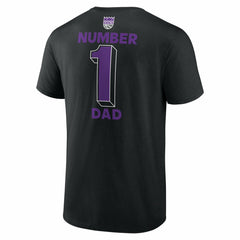 NBA - Sacramento Kings #1 Dad Jersey T-Shirt - Black