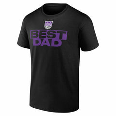NBA - Sacramento Kings Greatest Dad T-Shirt - Black