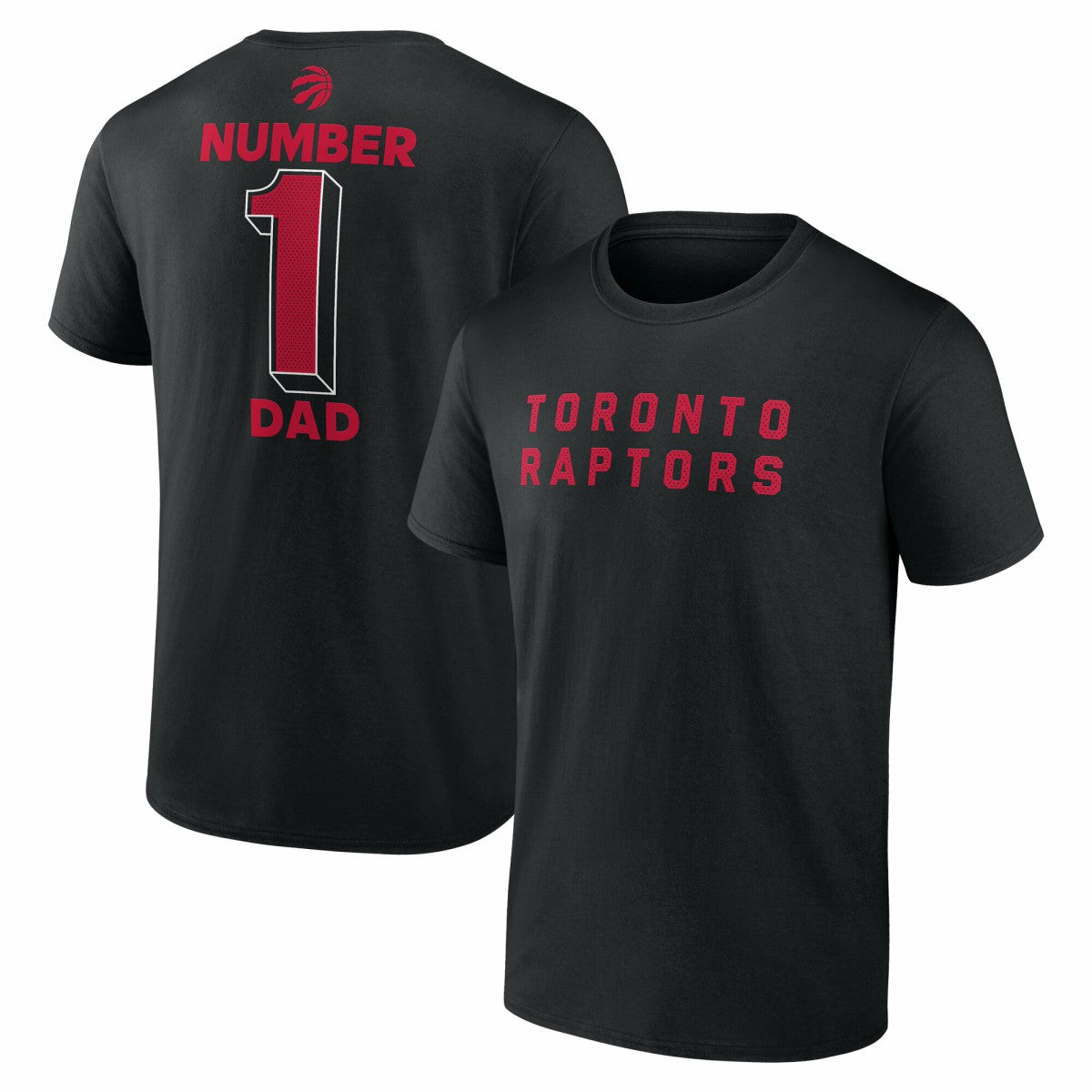 NBA - Toronto Raptors #1 Dad Jersey T-Shirt - Black