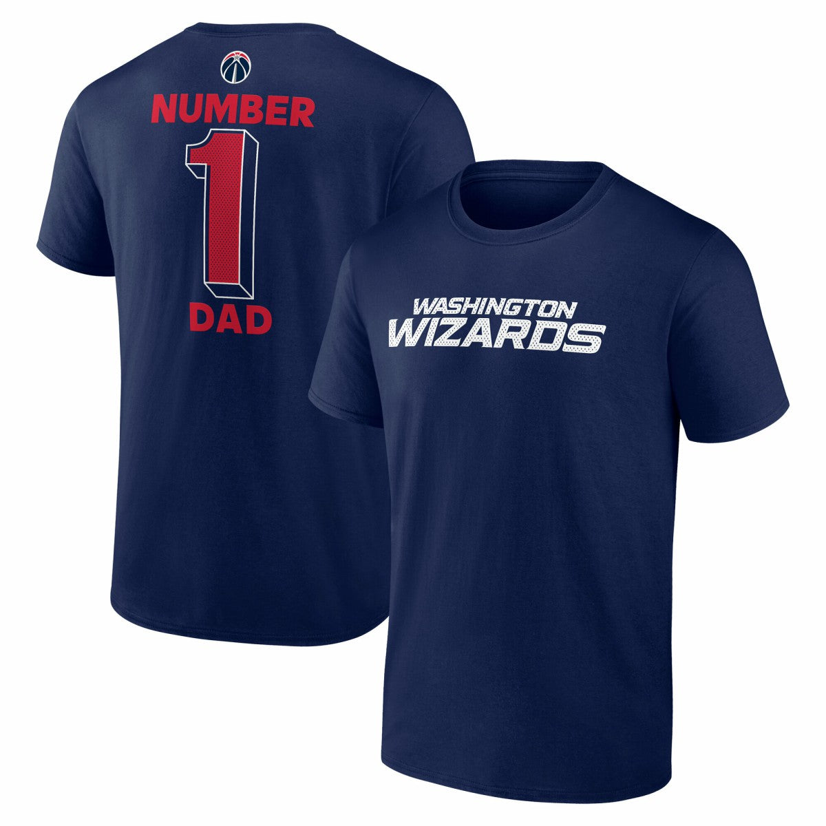 NBA - Washington Wizards #1 Dad Jersey T-Shirt - Navy