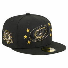 Carolina Hurricanes - New Era Military Appreciation Digital Camo Stars 59FIFTY Fitted Hat Black