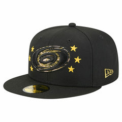 Carolina Hurricanes - New Era Military Appreciation Digital Camo Stars 59FIFTY Fitted Hat Black