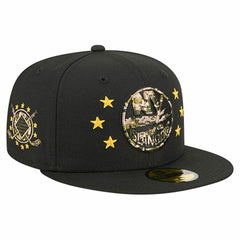New York Islanders - New Era Military Appreciation Digital Camo Stars 59FIFTY Fitted Hat Black