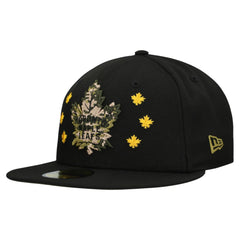 Toronto Maple Leafs - New Era Military Appreciation Digital Camo Stars 59FIFTY Fitted Hat Black