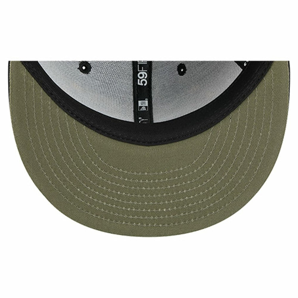 San Jose Sharks - New Era Military Appreciation Digital Camo Stars 59FIFTY Fitted Hat Black