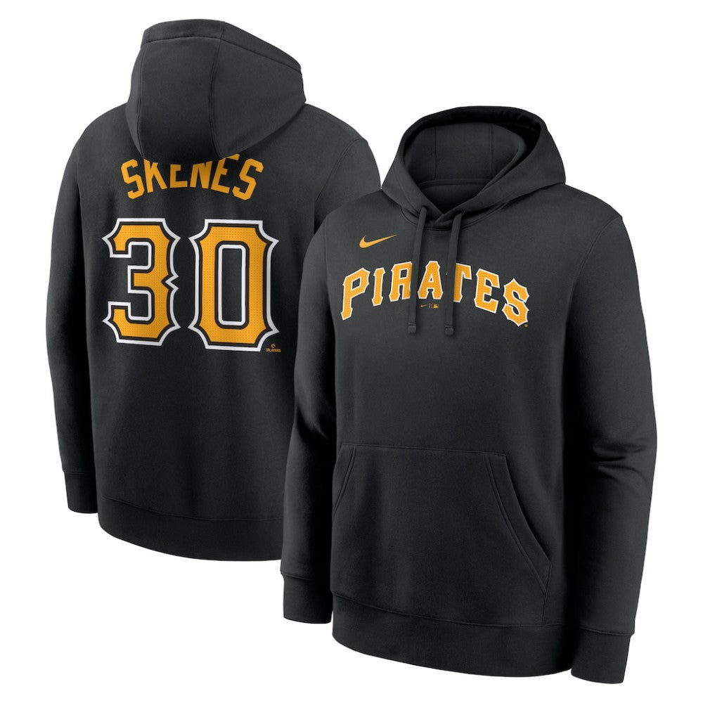 Paul Skenes Pittsburgh Pirates Nike Player Name & Number Club Fleece Pullover Hoodie Lifestyle