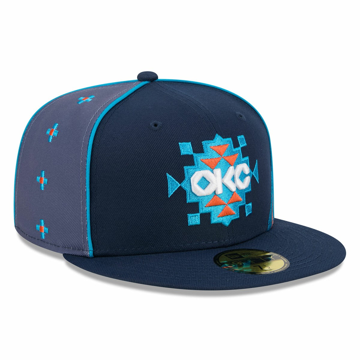 New Era - Oklahoma City Thunder 2025/26 City Edition Alternate 59FIFTY Fitted Hat - Navy