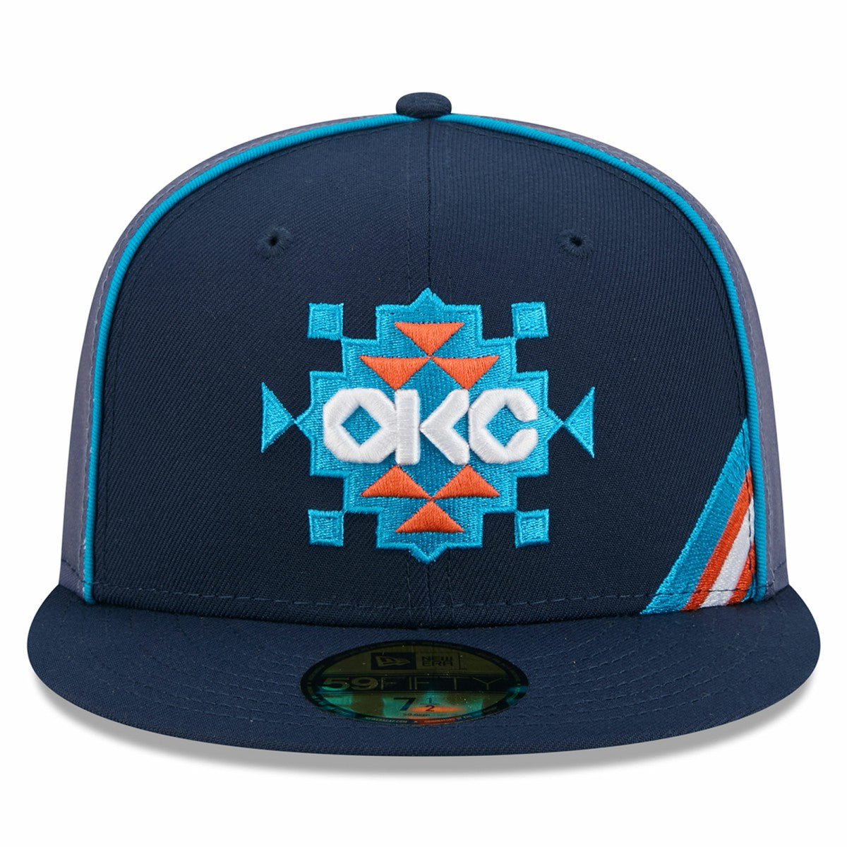 New Era - Oklahoma City Thunder 2025/26 City Edition Alternate 59FIFTY Fitted Hat - Navy