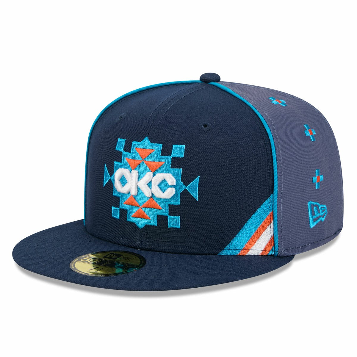 New Era - Oklahoma City Thunder 2025/26 City Edition Alternate 59FIFTY Fitted Hat - Navy