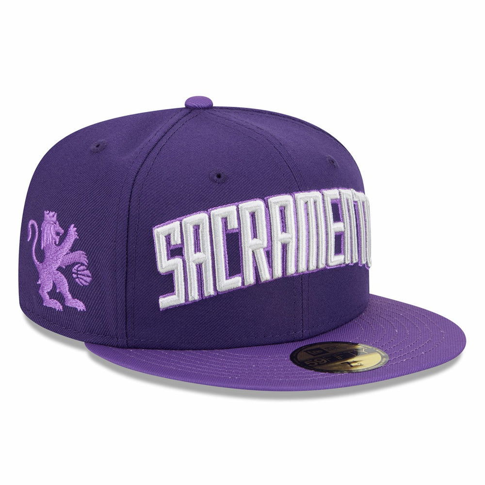 New Era - Sacramento Kings 2025/26 City Edition Alternate 59FIFTY Fitted Hat - Purple